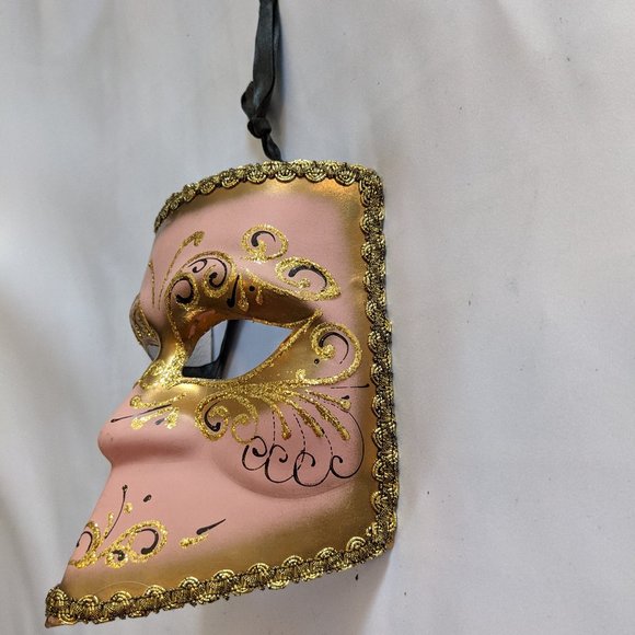 Hand painted Carnival Mask - Picture 2 of 4